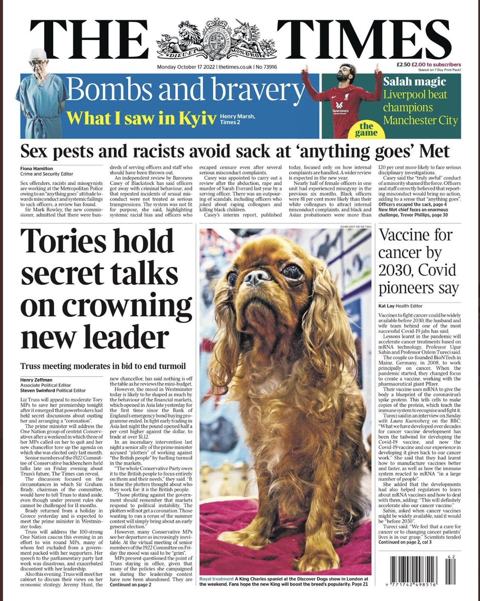 After 4 disastrous prime ministers in a row, this might be the way to go. The Brits do love dogs.