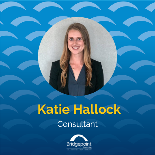 BPCExtendReach's tweet photo. We welcome Katie Hallock as a Consultant in our Denver market!
Katie graduated from the University of Colorado Boulder with a Bachelor of Business Administration with a focus on Operations Management.
Welcome to #TeamBridgepoint, Katie! https://t.co/I0hy2iCF56
