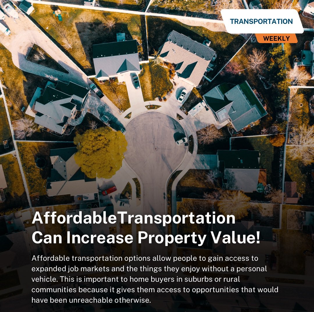 As #transportation costs continue to rise, convenient access to affordable transportation options like public transit is becoming more important to home buyers. 

In fact, that new train station they are building near your house might actually make it more valuable!