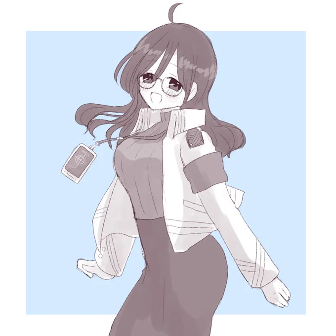 結局おねえちゃん先生にかっこいいジャケットをかっこよく着せてあげられなかったから……ショート丈とかあったらかわいいかも 