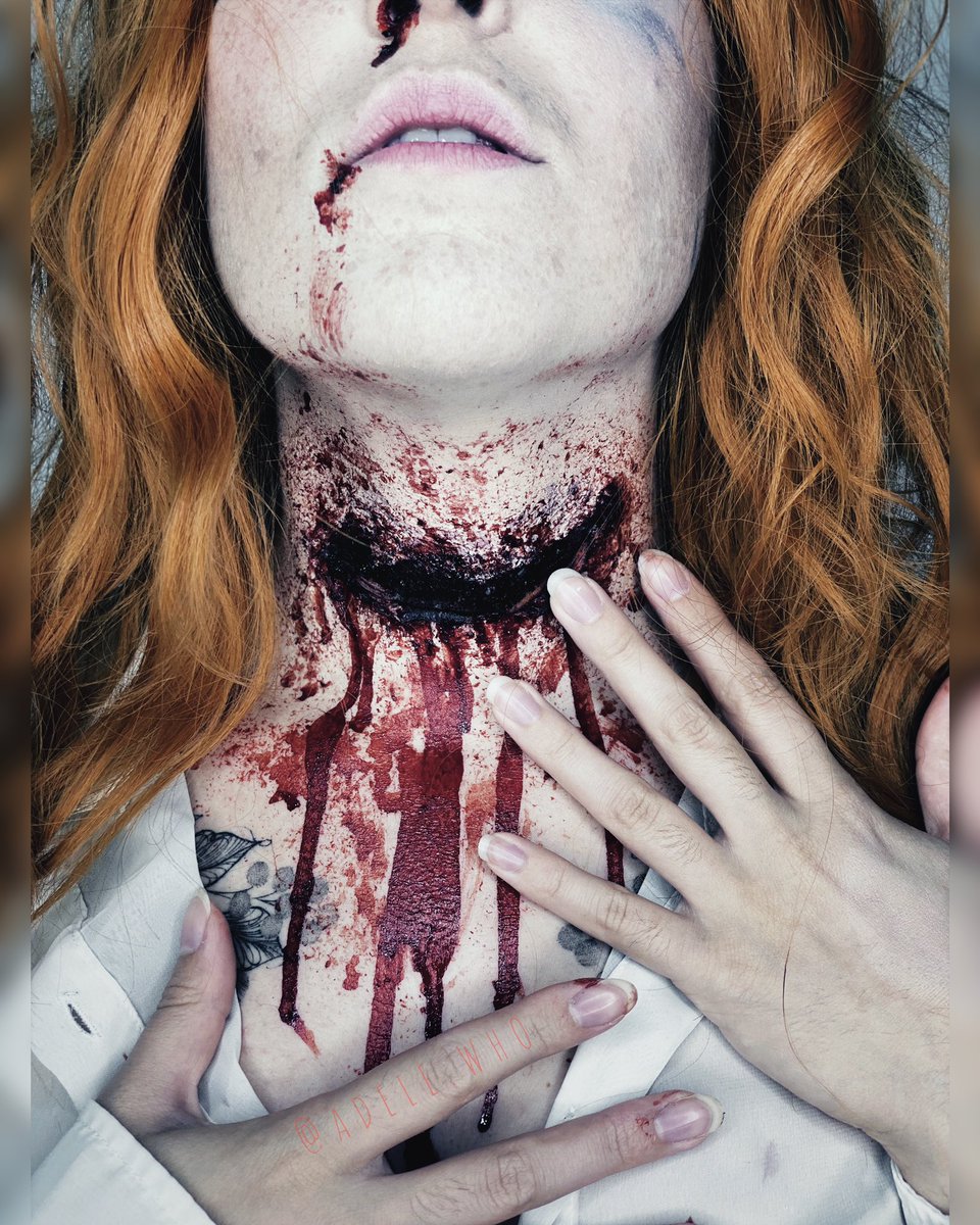 AdeleWho's tweet photo. SLASHER SERIES - ALEXANDRA PADERTON, THE NERD

⚠️FAKE BLOOD &amp; WOUND⚠️

#makeup #maquillage #frmua  #80s #nerd #smart #smartgirl #slasher #slashermakeup #halloween #halloweenseries #halloweenmakeup #gore #goremakeupeffects #fxmakeup #sfx #blood #80sslasher #horror #goremakeup https://t.co/hkUKFx3dcv
