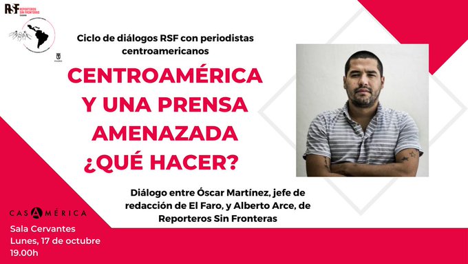 Jacobogg's tweet image. Centroamérica vive la oleada represiva más grave de las últimas décadas.¿Quién es Bukele?, ¿Qué sucede en Guatemala? ¿Hacia dónde va Nicaragua?. Aprovechen esta charla HOY en Madrid. Nadie mejor q @CronistaOscar
para explicarlo y q @ArceAP2 para preguntar
📅 Lunes 7pm @casamerica