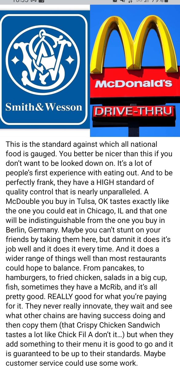 dustyddunaway's tweet image. Some guy on Facebook has wrote a comparison of firearm companies, and restaurants. The HK &amp;amp; Hi-Point ones had me rolling 😂☠️☠️☠️
CC @LouisvilleGun @WeaponOutfitter @Mrgunsngear @wayofftheres @braxton_mccoy @jerrycurld @DaleStarkA10