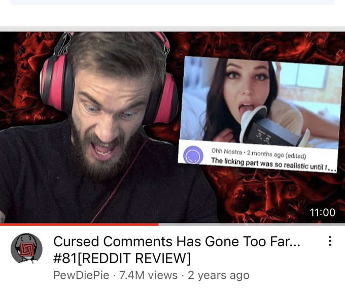 Throwback to when PewDiePie used me as a clickbait 😂 https://t.co/UOJS1NMl5X https://t.co/DzB6hVTiq7<a href="/tag/boudoir"class="tags"><span>#boudoir</span></a><a href="/tag/slowmotion"class="tags"><span>#slowmotion</span></a><a href="/tag/calgary"class="tags"><span>#calgary</span></a>