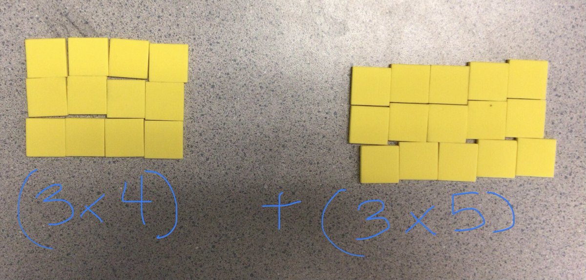 SMSDMrsMason's tweet photo. The sum of 5 threes and 4 threes is… 
#everypersonisamathperson @shawanoe https://t.co/MIAmCJIF33