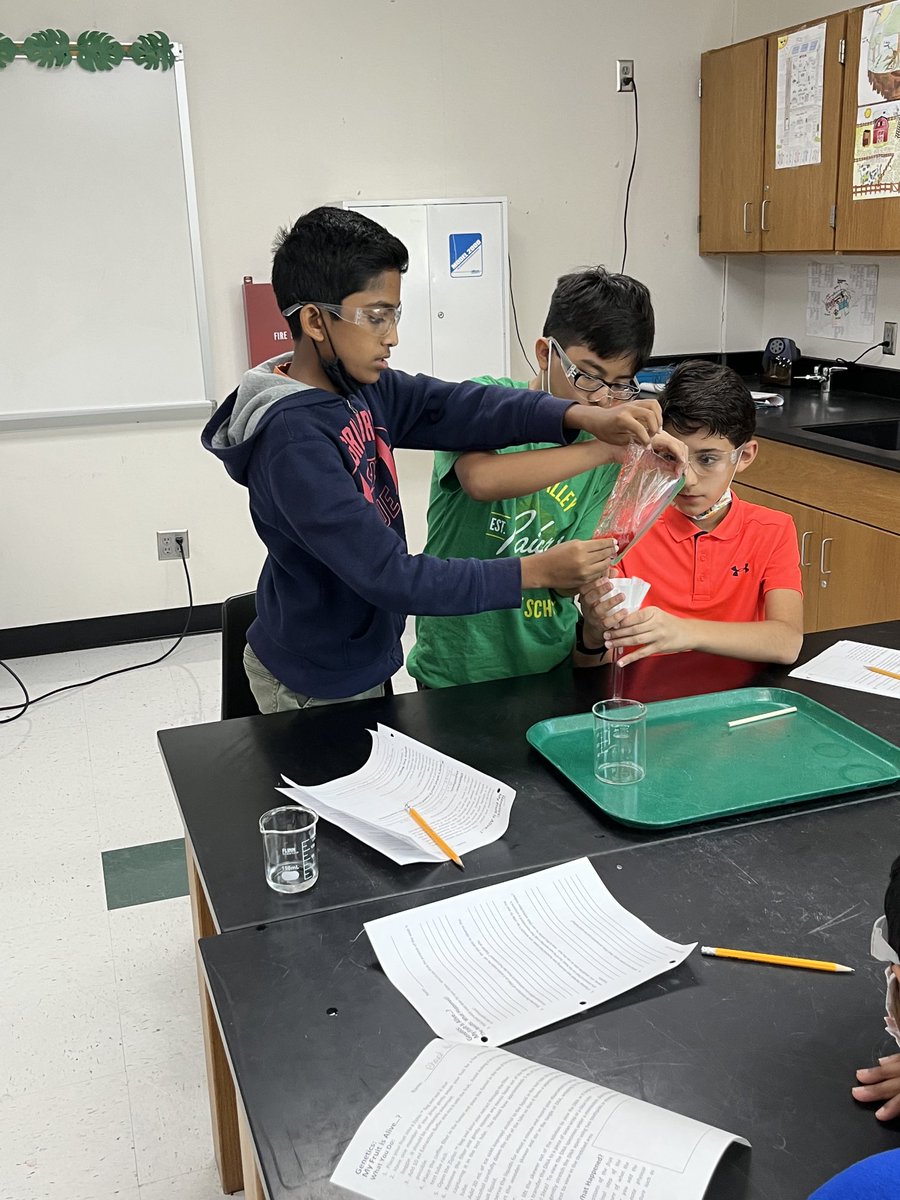 ⁦<a href="/FBISD_GTA/">FBISD G/T Academy</a>⁩ ⁦<a href="/FBISDSTEM/">Fort Bend ISD STEM</a>⁩ ⁦<a href="/QV_Raiders/">Quail Valley Middle School</a>⁩ Friday’s DNA extraction #labday #wedoscience #DNA #GTAC ⁦<a href="/KamilahSHolmes/">Kamilah Holmes</a>⁩ ⁦<a href="/rwootenits/">Rachelle Wooten</a>⁩ ⁦<a href="/draudraude/">Dr. Audra Ude</a>⁩