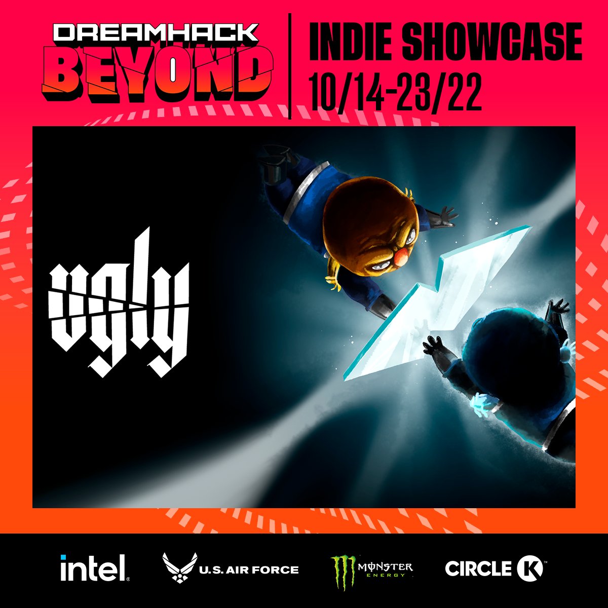 Graffiti_Games's tweet photo. It's Monday, why aren't you checking out #Ugly during @DreamHack Beyond right now? ➡️  https://t.co/8CmdAB956W #DHBIndies https://t.co/JLvawwUvfv