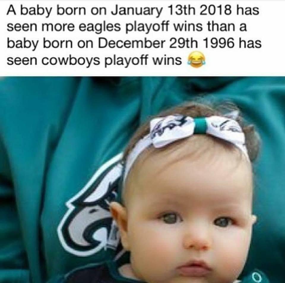 ZenDawg's tweet photo. @PHLEaglesNation @dallascowboys fun fact https://t.co/IG9sRZDbaz