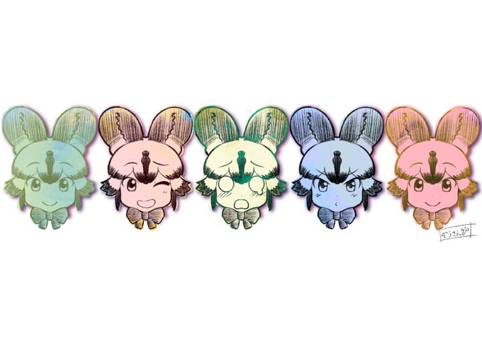 #けものフレンズ
リカオンちゃんらくがき❣️ 