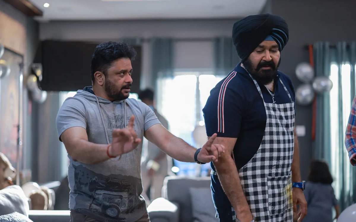 AdarshysOffl's tweet photo. #Monster #GhoomGhoom Video Song BTS 🖤

@Mohanlal #Mohanlal https://t.co/0C7BmOt2F2