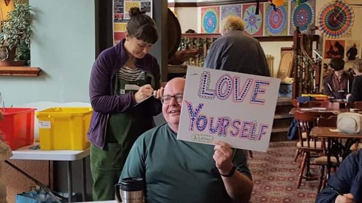 FunPalaces's tweet photo. At their Fun Palace, @BureauBlackburn joined #CreativeRiots by hosting drumming, badge-making poetry, cyanotypes and placard-creating.
Got an idea to express your feelings about what's going on in the world? Send us a message with your own ideas for #CreativeRiots
#FunPalaces https://t.co/cfPSeBQC5U
