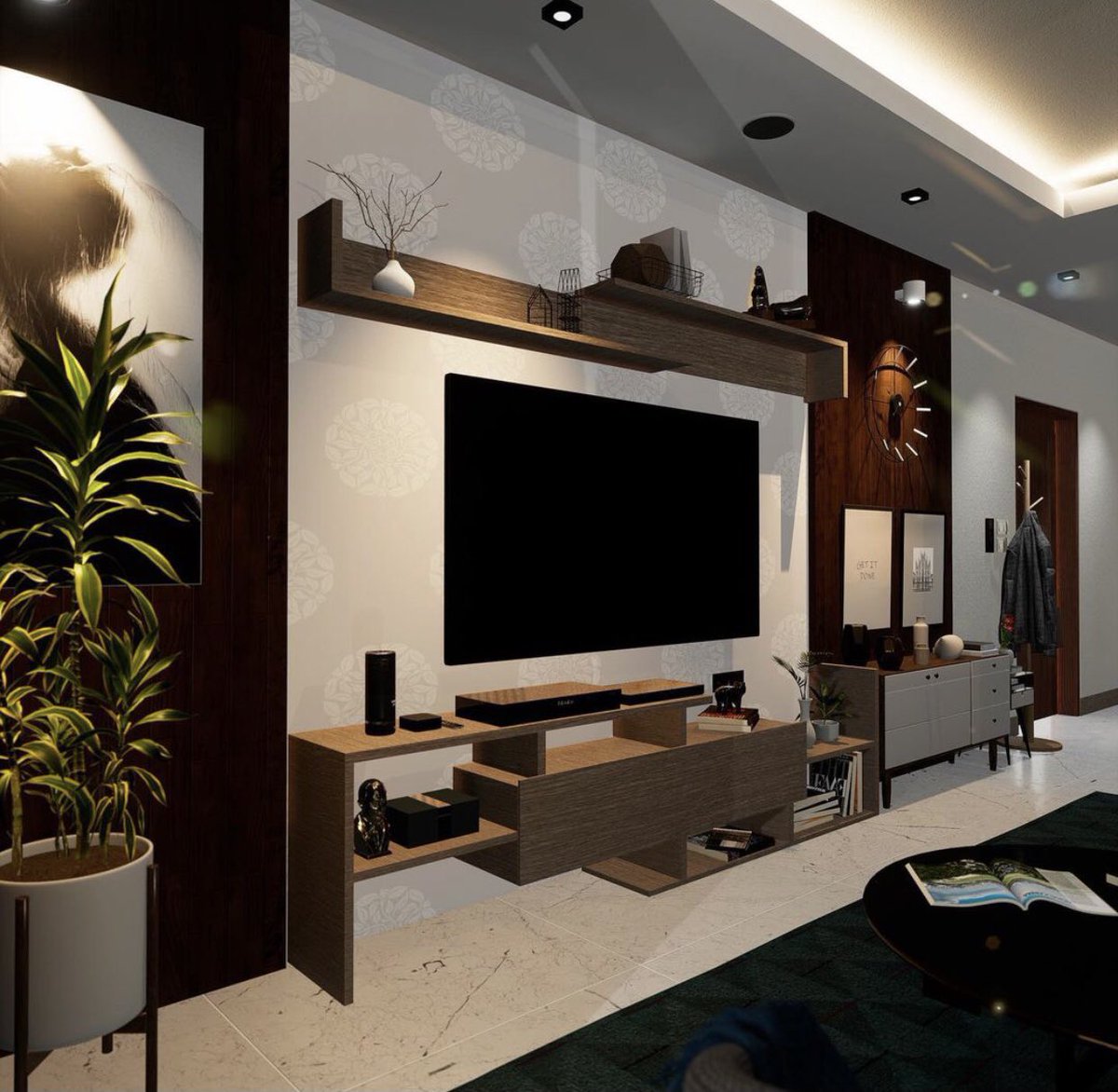 maykop_cic's tweet photo. Apartment living room interior design @AlvnCharles2 #Studiohouse #MaykopDesignStudio🦺🚧🏗 #3dvisualization #interiordesign #decor #architecturedesign https://t.co/JBKtEj5wIk
