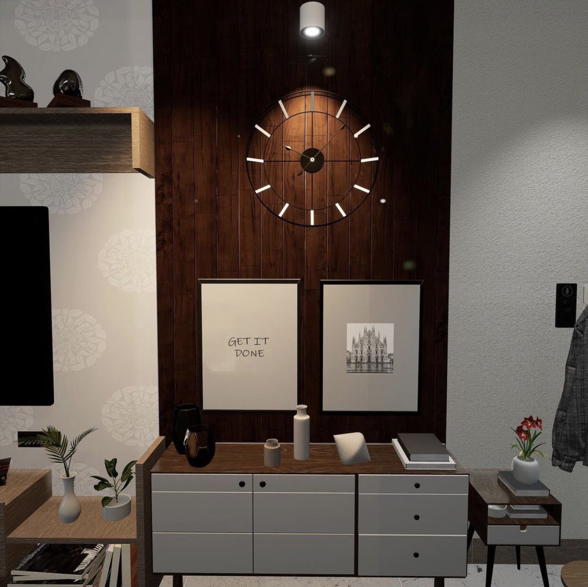 maykop_cic's tweet photo. Apartment living room interior design @AlvnCharles2 #Studiohouse #MaykopDesignStudio🦺🚧🏗 #3dvisualization #interiordesign #decor #architecturedesign https://t.co/JBKtEj5wIk