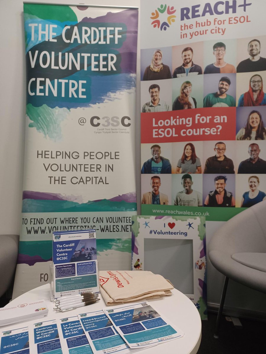 cdfvolcentre's tweet photo. If you want to learn about #volunteering opportunities in #Cardiff but are not able to come to our #Volunteer Centre at @ButetownCentre or join us online, we are at REACH+ @CAVC every first and third Monday of a month 2-4pm. You can also see us every Tuesday 1-4pm at @cardiff_hub https://t.co/khOIopyHlj