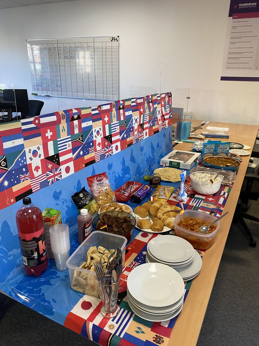 Yesterday was World Food Day! 🌎

The purpose of World Food Day is to create awareness for those who suffer from hunger.

The team have created a wonderful spread of dishes from around the world to share with colleagues. 

#TrustedCareTeam #WorldFoodDay