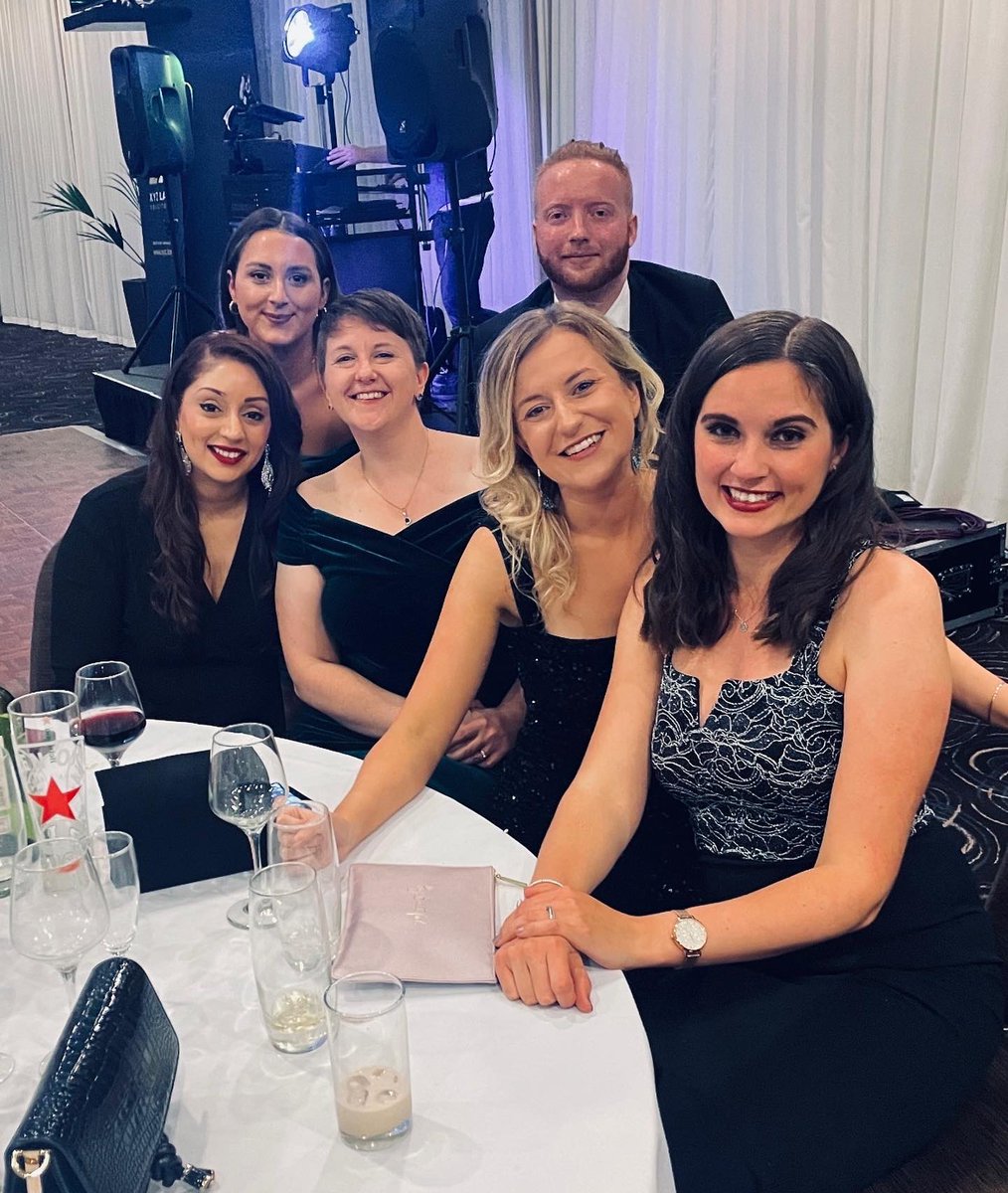 IsonHudds's tweet photo. As always, the Huddersfield team had a great night at the @hud_dewslawsoc Annual Dinner on Friday night. Great to see friends, colleagues and of course the one and only Dark Destroyer from ITV’s The Chase! https://t.co/nUglYfUv7j