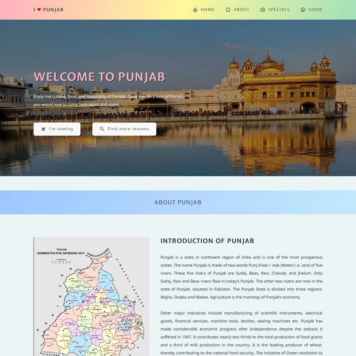 webcodersevvy's tweet image. I❤️Punjab | Punjab Tourism |
I&apos;ve designed and developed this lovely website for a @scrimba #FrontEndDeveloperPath course #CodeChallenge Deployed at @github Check it out and review it: 👇
sevvy-thewebcoder.github.io/punjab-my-home/