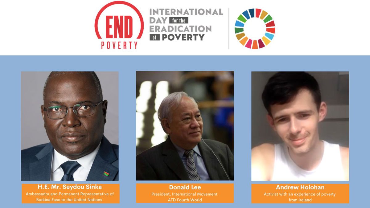 Many exciting speakers lined up for #IDEP2022 , each with their own perspective on how to #EndPoverty.

🗓️17 October ⏰1-3pm (EDT)
More info bit.ly/EndPoverty2022 
📺media.un.org/en/asset/k1k/k…
#EveryoneIncluded🌟 #GlobalGoals