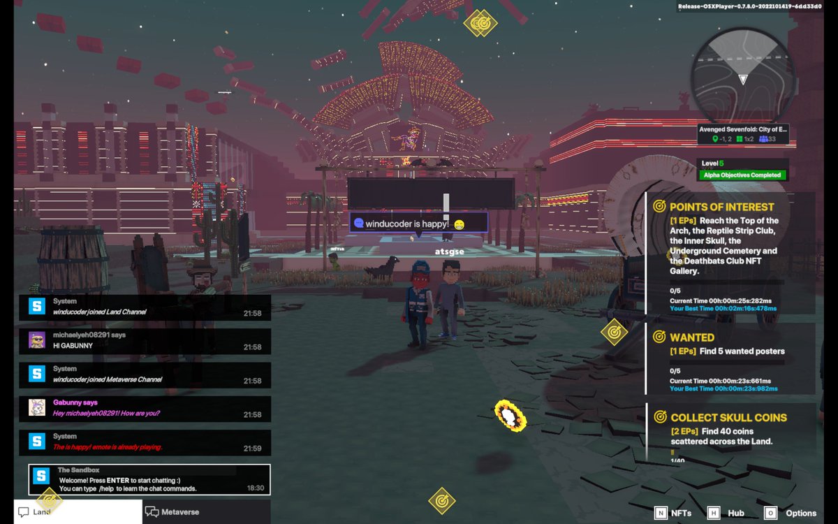 winducoder's tweet photo. @TheSandboxGame @TheOfficialA7X I just participated in the Avenged Sevenfold Giveaway for a chance to win a Season 3 Alpha Pass! Check out my screenshot below! 👇 https://t.co/sFMtmkB8W1