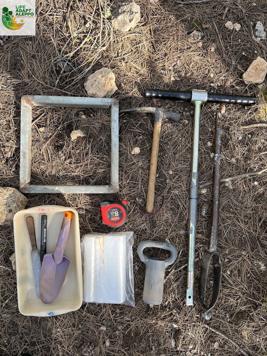 adaptaleppo's tweet photo. En #LIFE #Adaptaleppo se toman muestras de suelo para caracterización físico-química, para comprobar si los trabajos de #GestiónForestal modifican sus propiedades.
#LaHunde #investigación #UPV
@UPV  @ETSEA_UdL  @EtsiamAb @agrestascoop @IEntornoNatural
 ⏩  https://t.co/Ub11btT4kT https://t.co/Qh0fCK77GA