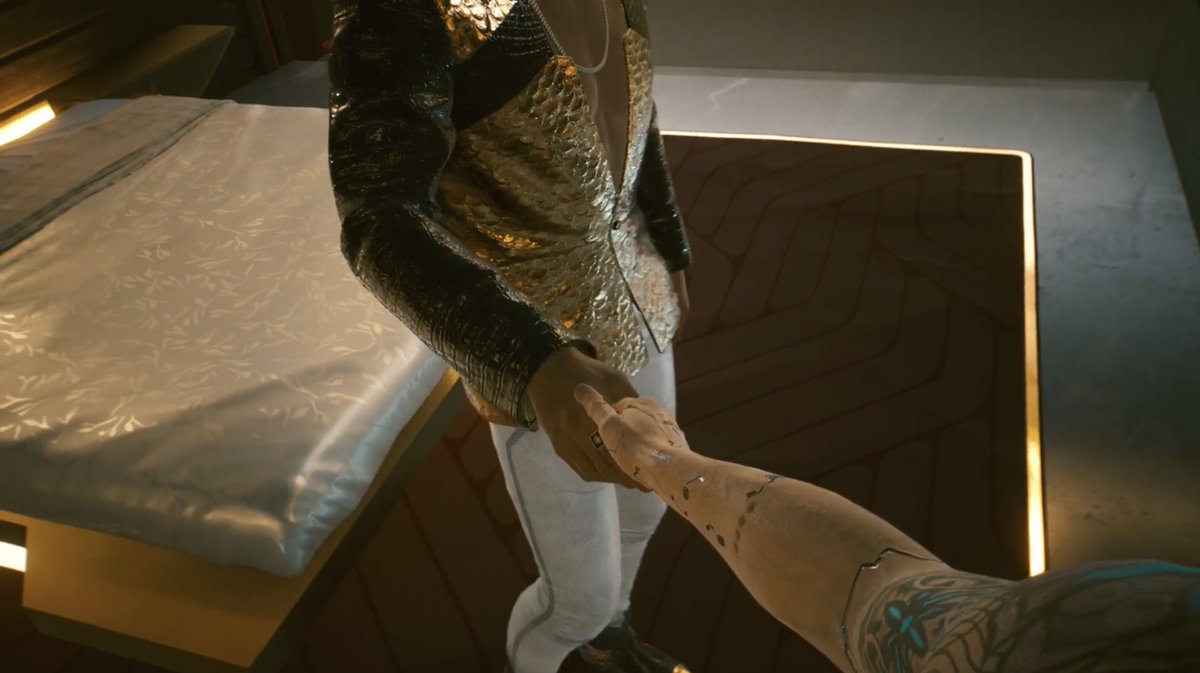 SimLennick's tweet image. Night City gay night life starts at Dicky Twister and ends at Konpeki Plaza #iykyk #Cyberpunk2077PhotoMode