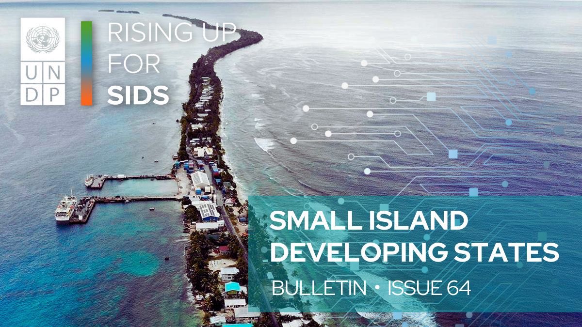 #SIDS 🏝have been voicing out their innovative solutions & leadership  towards addressing loss & damage, preparedness to climate change events, enhancement of education & generating sustainable energy. Read more in the SIDS new bulletin👉 bit.ly/SIDSBulletin64

#RisingUpForSIDS