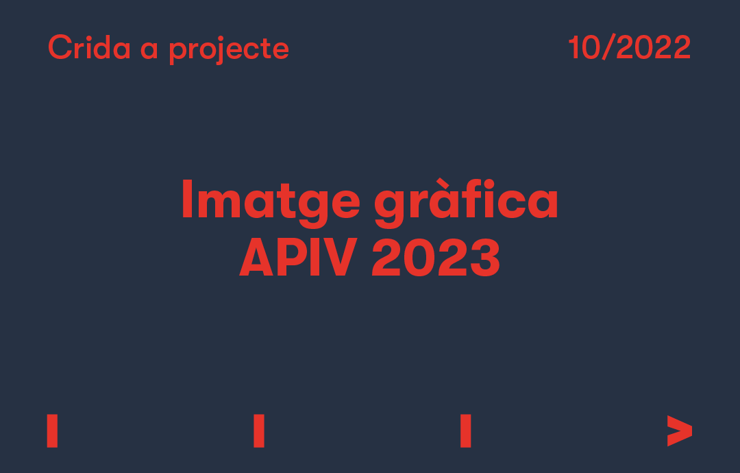 APIValencia's tweet photo. 💥📌Crida a projecte: Imatge #APIV 2023
⏰ Termini recepció de candidatures: 30 d'octubre de 2022
📓 Bases i +INFO: https://t.co/KBmSJYFkus https://t.co/vRr5bNt2Rv