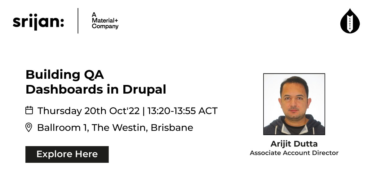 Srijan's tweet image. Explore how an experiment to increase the visibility of our QA environment, became a centralized tool for testing &amp;amp; digital assurance with @fotuzlab on 20 Oct&apos;22 | 13:20-13:55 ACT
Read more: hubs.la/Q01pMRtl0

@DrupalSouth #DrupalSouth #drupalapps #QA