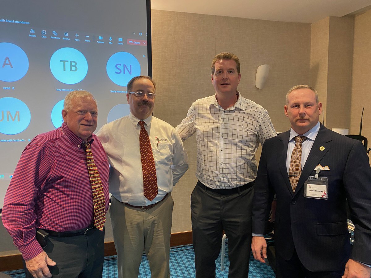 PekiPrince1's tweet photo. Chairman Mark Chubb, IFE board advisor Bruce Varner, and IGA Representative Randall Hanifen all traveled to London to participate in the IFE board meetings as well as the IFE Annual General Meeting. Pictured is Ed Clairidge, Leader of the IGA @IFEUSABranch https://t.co/ak8JFuJ7PZ