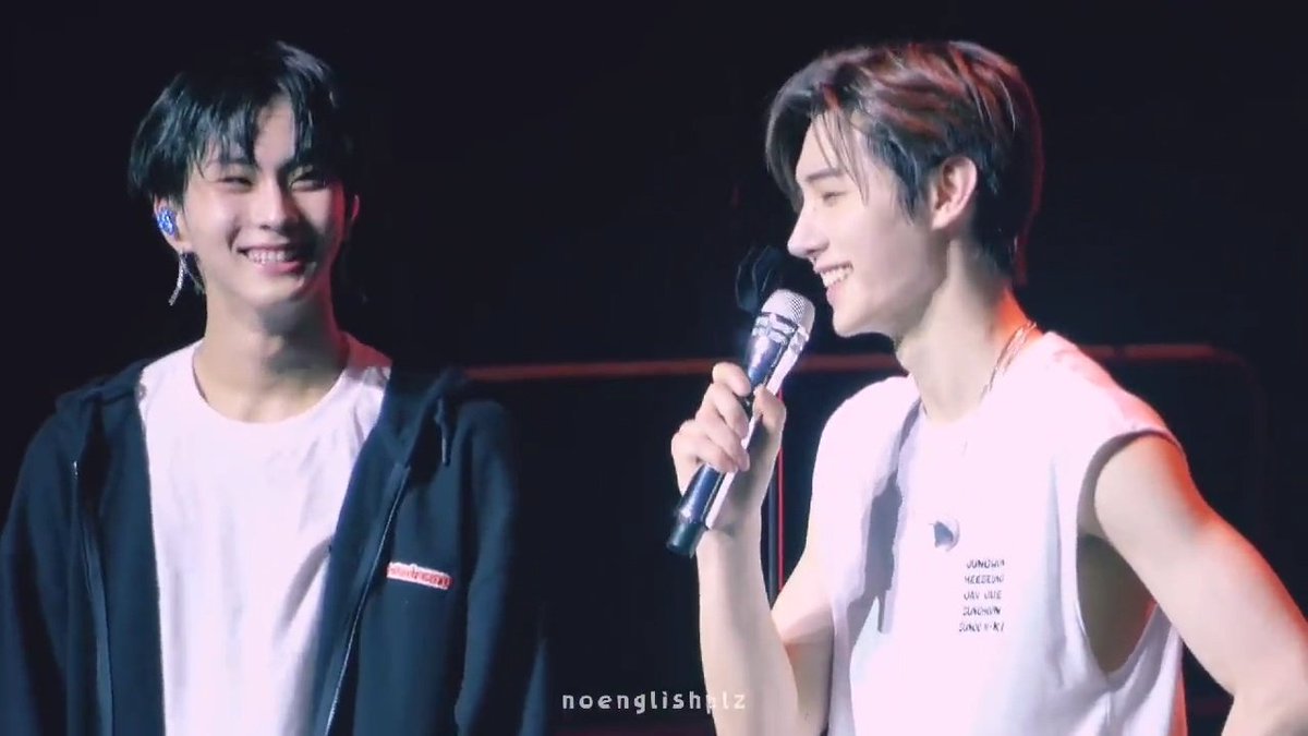 hoonyangz's tweet photo. it's always the way sunghoon and jungwon pay full attention to each other as they speak :( also the evident happiness from the big smiles on their faces.. my sungwon-tonin 💔 https://t.co/cW3F1By0cu