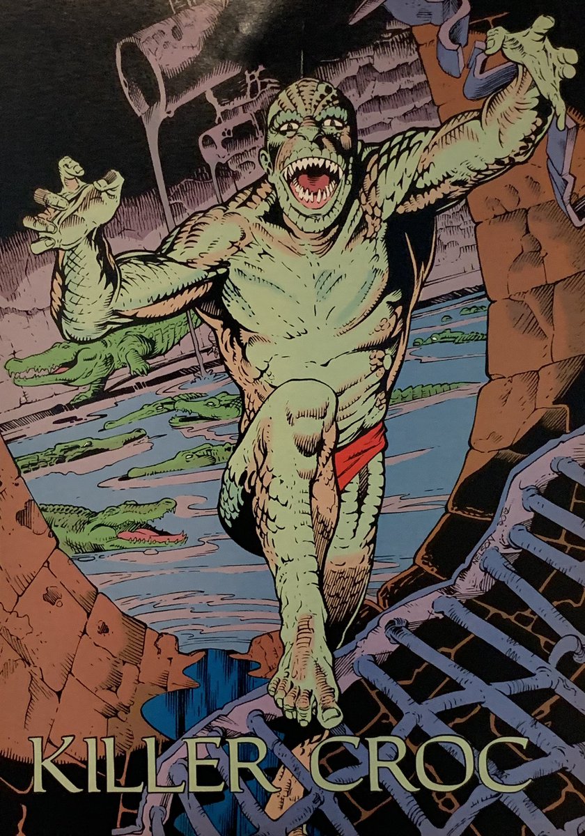 WhosWhoDC's tweet photo. Killer Croc 

Alter Ego: Waylon Jones

(Villain)

Art by Mark Nelson

#dccomics #killercroc #batman https://t.co/QglWGGcnnd