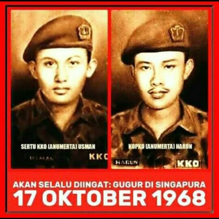 Kopral KKO Harun adalah Pahlawan Nasional asal Pulau Bawean Kabupaten Gresik Jawa Timur, yang gugur di di Singapura.
#PahlawanNasional
#Indonesia
#Gresik
#Bawean