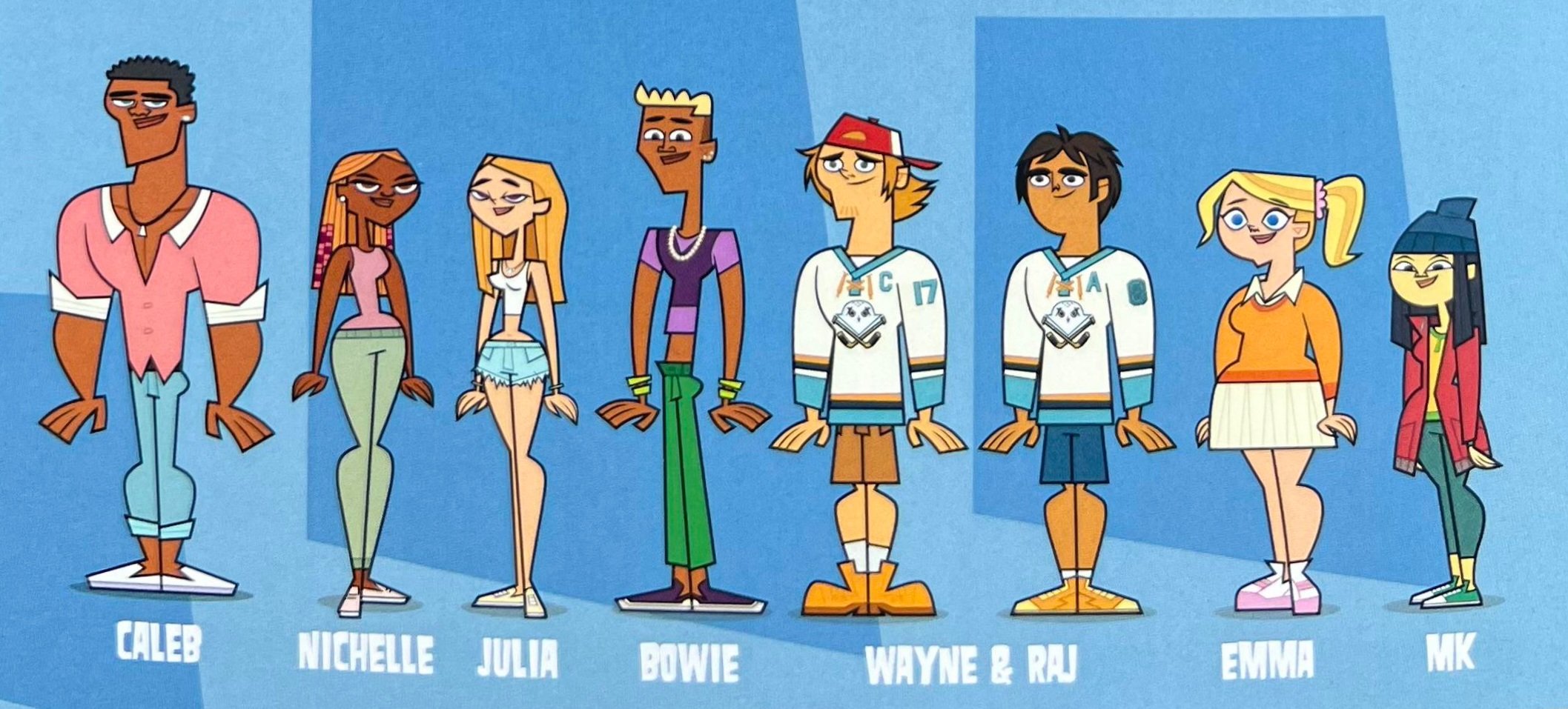 onyx on X: FULL VIEW OF THE NEW TOTAL DRAMA ISLAND CAST + THEIR NAMES 😳   / X