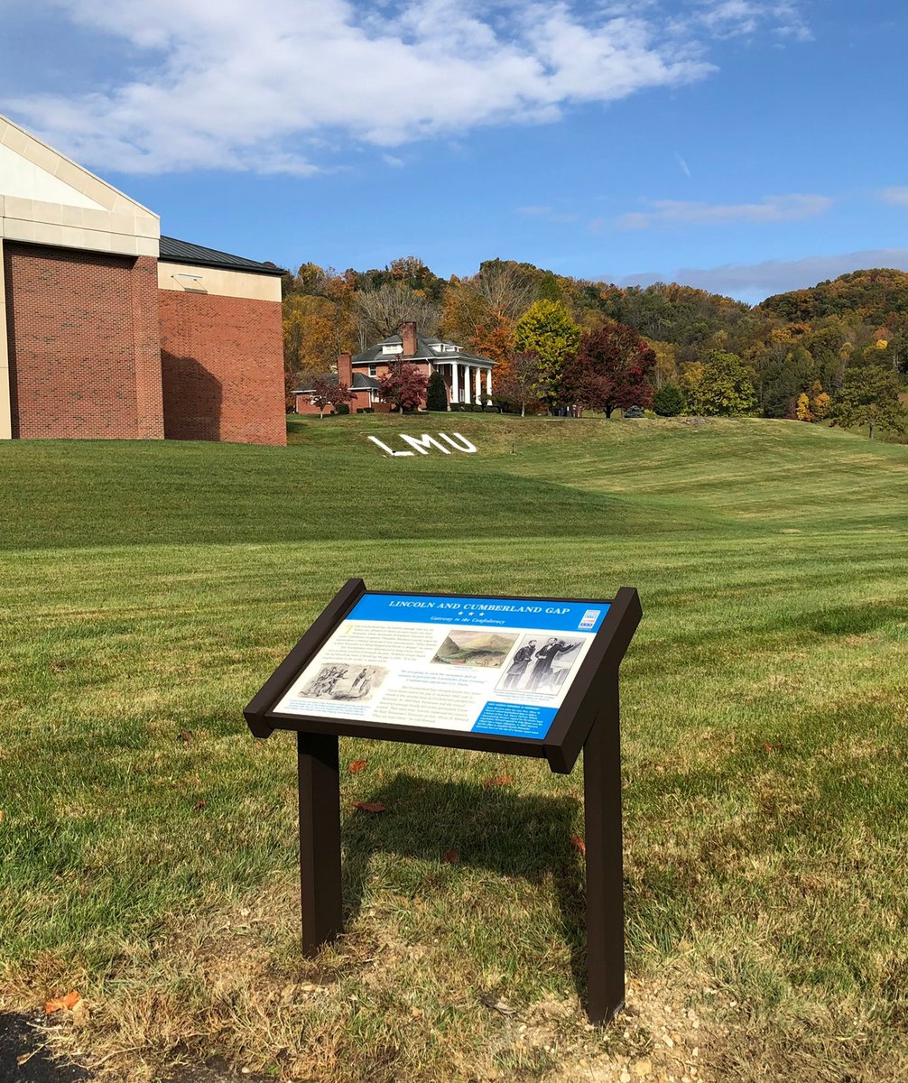 The next time you are on the popular trail between <a href="/LMUtweets/">Lincoln Memorial University</a> and Cumberland Gap, learn more about the historical gateway during the Civil War and Lincoln's concern for East TN Unionists with our <a href="/CivilWarTrails/">Civil War Trails</a> marker!