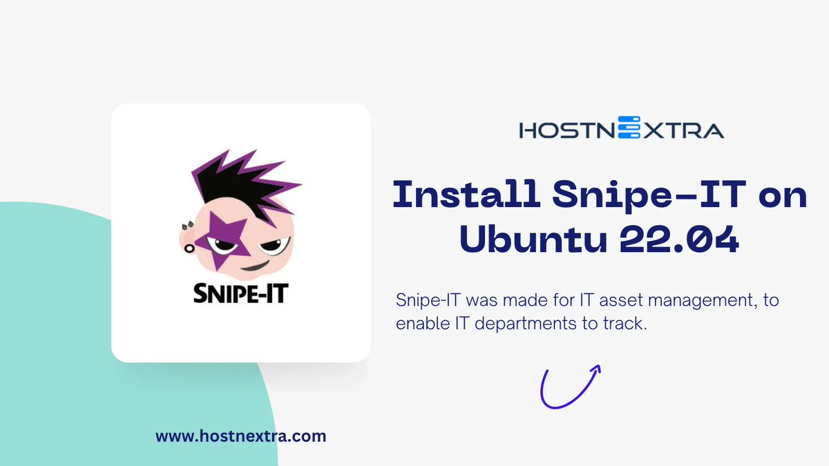 HostnExtra's tweet photo. Install Snipe-IT on Ubuntu 22.04 
Snipe-IT was made for IT asset management.

https://t.co/AyOog9vMrb 

#snipeit #itmanagement #technology #ubuntu #hostnextra #cms #techworld #tech #ubuntuserver #linuxserver #linux #itasset #linuxtutorials #knowledgebase #howto https://t.co/V12GH5wcn6