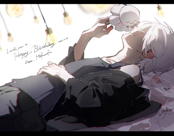 #まふまふ誕生祭2022 #まふあーと まふまふさんお誕生日おめでとうございますずっとずっと大好きです!! 