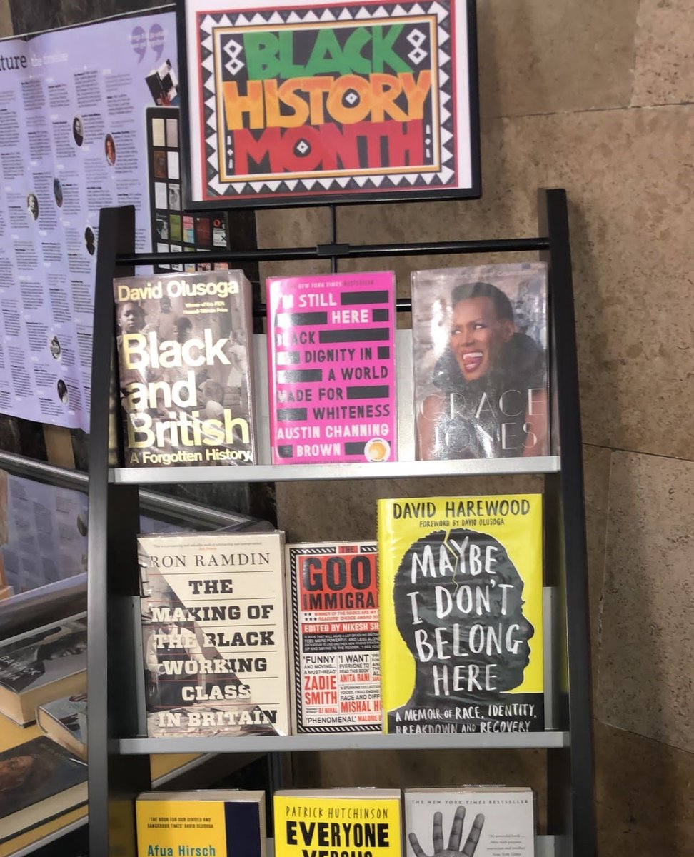 LBHFLibraries's tweet photo. Fulham Library have put together this display of books and information for Black History Month. Visit us to borrow one of these inspiring reads. #LBHF #BlackHistoryMonth #FulhamLibrary https://t.co/bVajXt52Qp