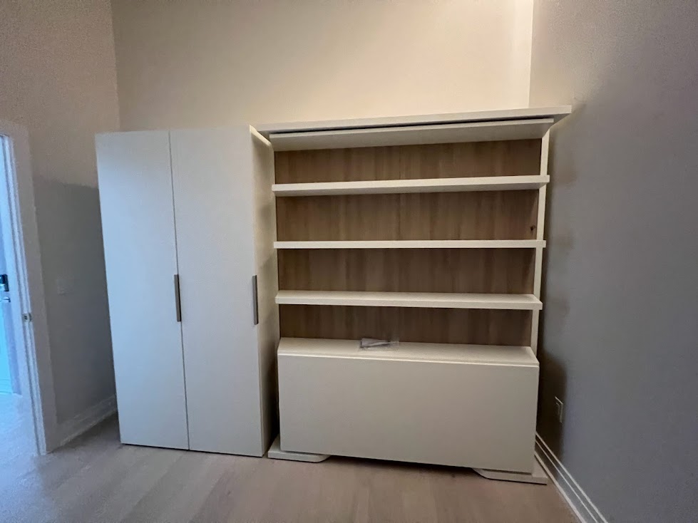 AnyAssembly's tweet photo. #CLEI Pull-down bed with table and storage assembled and installed in Alexandria, VA
Get a Free Quote. Call 410-493-4488
https://t.co/JrrAHuv0FK
#wallbed #murphybed #interiordesign #furniture #foldingbed #spacesaving #murphybeds #smartfurniture #homedecor #bedroomdecor #sofabed https://t.co/6t9djqmDVH