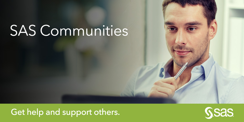 SAS_Cares's tweet photo. #SASusers stuck on a problem? Try posting within the New SAS User community for other users input.  Check out this recent post for some #SAStips on "Evaluating a subset of Data" https://t.co/sZ3vSCKcSx https://t.co/oSLAxzYYvH