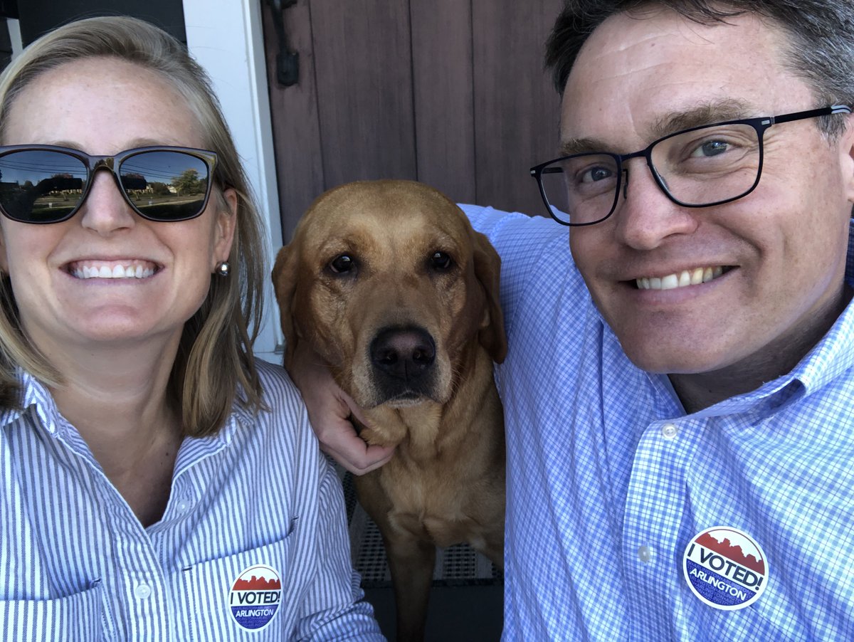 Today is the last day to register to vote in Virginia for the Nov 8th election. Learn more about how to register or for friends & family: vote.elections.virginia.gov/VoterInformati…... Brooke & I voted on Friday afternoon--YOU--can vote today at the Courthouse until 5 pm. And 8 to 5 all week, too.