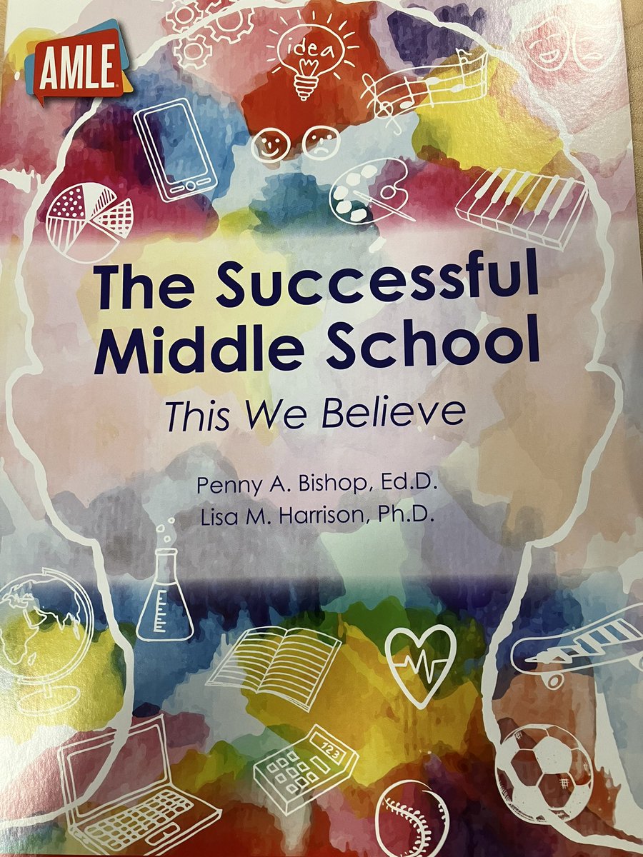 Excited to PLC with other middle school leads; centering students in our work