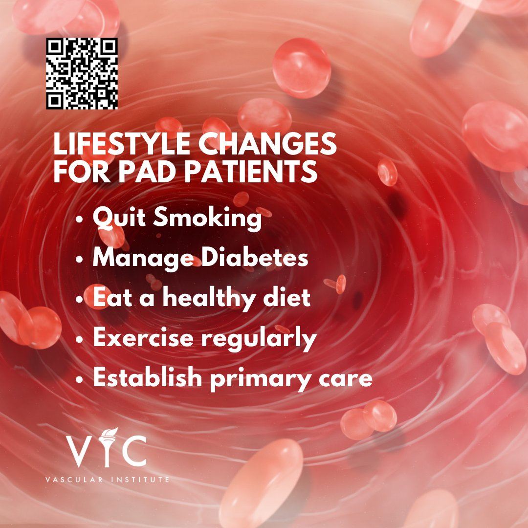What are the Changes that you CAN Control in your fight against PAD?
#VICOctober #VIC #VICVascular #Veins #Endovascular #ArteryDisease #FLOW #VascularSurgery #VaricoseVeins #PAD #CAS #RAS #Aneurysm #Arterial #CLI #CLIFighter #Carotid #Peripheral #Renal #Atherosclerosis #Plaque