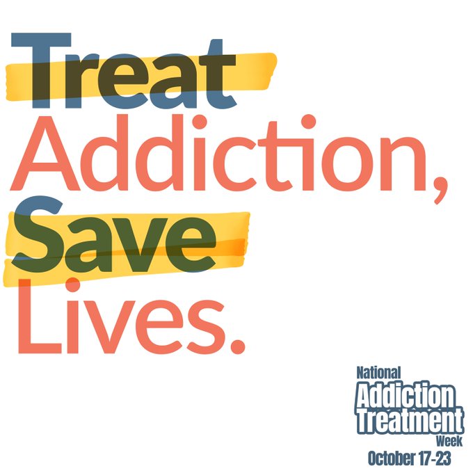 Safe_Rx's tweet photo. It's #NationalAddictionTreatmentWeek, an initiative highlighting the critical treatment gap between the number of patients needing addiction treatment + qualified medical professionals available to treat addiction. Learn more here: https://t.co/zOiwkindv6
#SafeRx #TreatmentWeek https://t.co/RK2GcaD9fJ