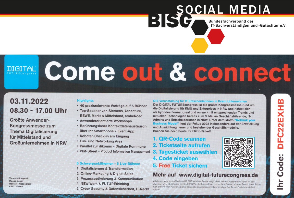 BISG e.V. tweet media