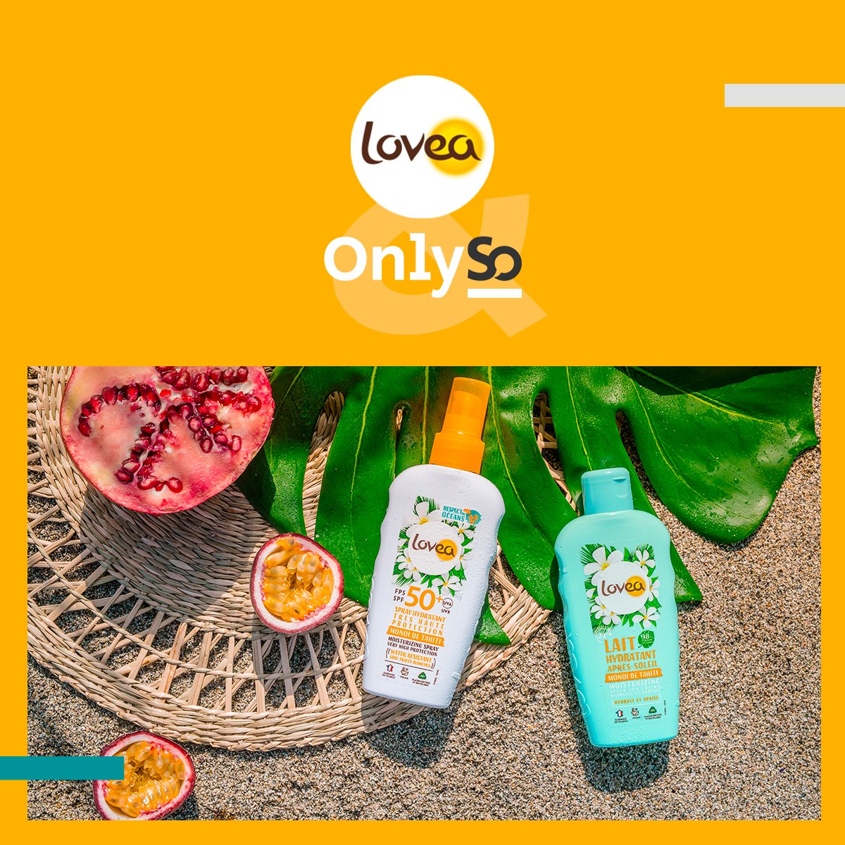 #Collab | OnlySo x Lovea
 
On sent d'ici le monoï et l'huile de coco ! ☀

Nous sommes très fiers d'accompagner la marque française de cosmétiques cleans, Lovea, dans sa stratégie publicitaire sur #Facebook, #Instagram et #TikTok ! 🤩

#Client #SocialAds #SocialMedia