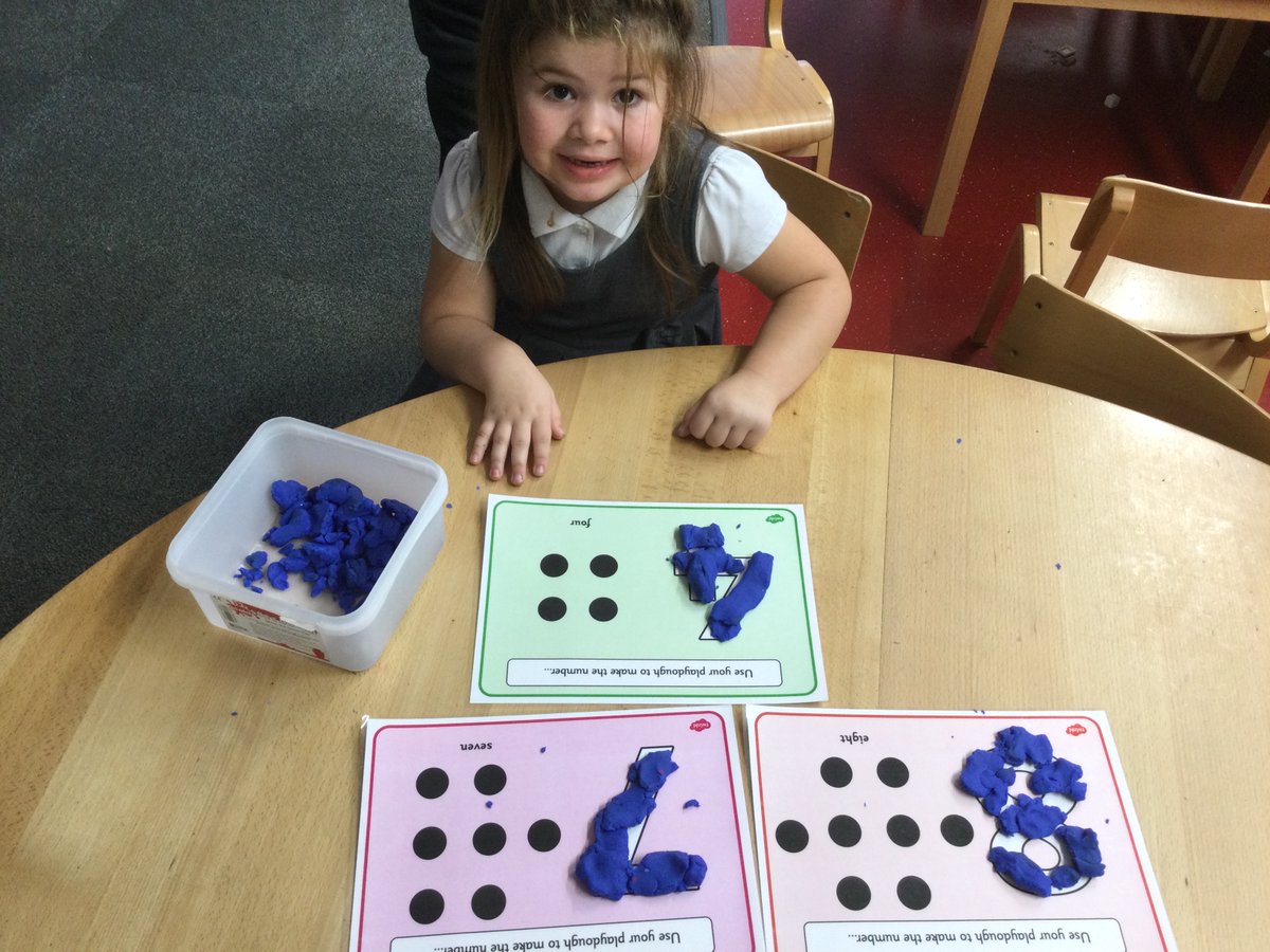 HafodyWern's tweet photo. We had lots of fun exploring ways to form numbers last week. Playdough was our favourite.
#hafodywern #class3 #mathematics #creativecarys https://t.co/0Lsznuu9P5