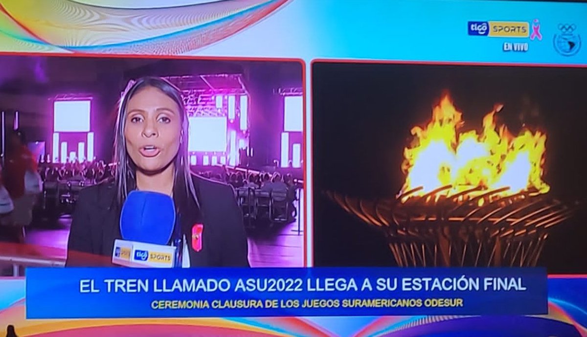 GloriaGonAr's tweet photo. Tremenda alegría en el corazón por cumplir uno de mis sueños, cubrir unos juegos de carácter olímpico. Se hizo aún mejor al trabajar con un equipazo, que le puso mucha magia y amor a lo que hacíamos. Gracias a toditos y a @TigoSportsPY por la confianza y oportunidad.♥️🇵🇾 https://t.co/ypZ5ZKe9KT