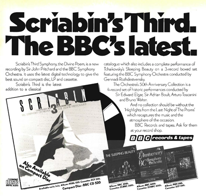 GramophoneMag's tweet photo. 🎉 Celebrating the @bbc 's 100th birthday by looking back in the Gramophone archives, finding Proms coverage, BBC Record ads and features about the renowned Carols from Kings 🎉

#BBC100 #BBCRadio #BBCArchives https://t.co/IyilGnEKk7