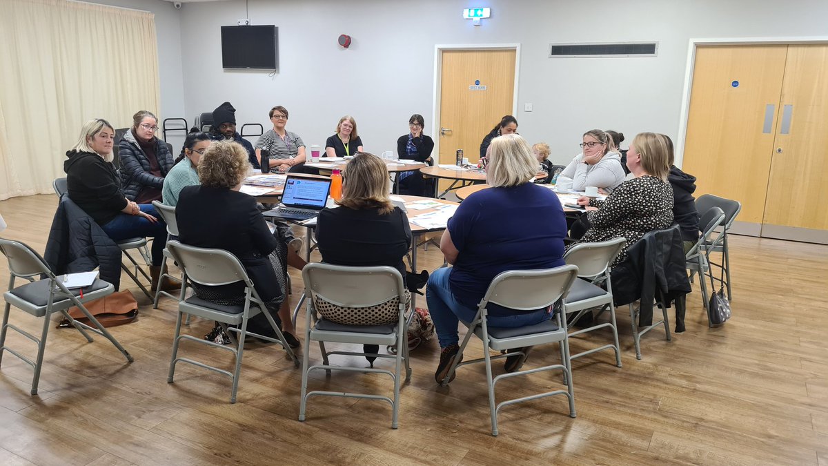 AmyIsaacson83's tweet photo. Fantastic day at our first "In Our Hands" working together event for parents to come together with #EarlyHelp and the #SENDLocalOffer to discuss and shape services for children with #SEND in #Walsall https://t.co/XiDDHLepfj