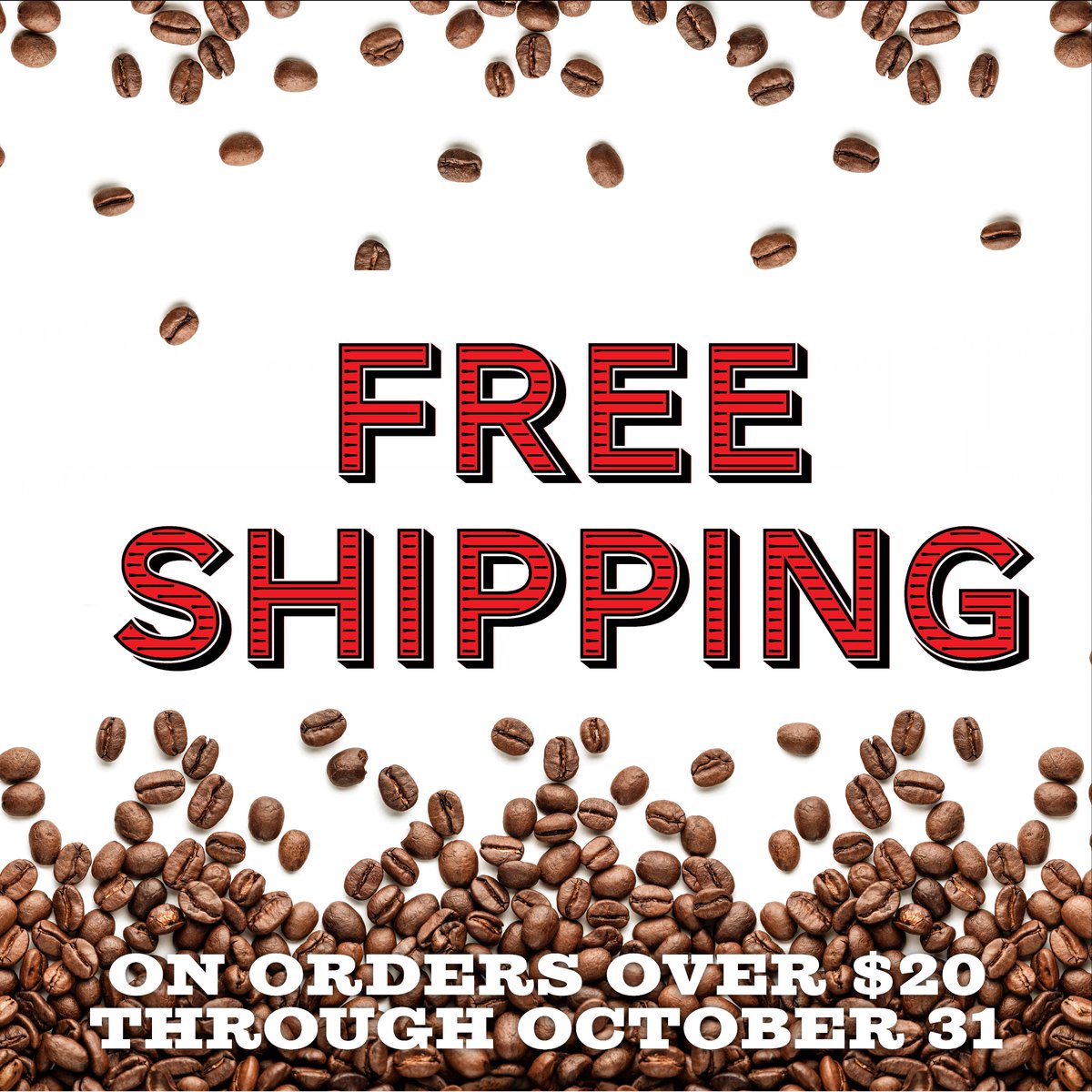 FREE SHIPPING! 🔥📦
Shop for your favorite coffee, tea or stock up on gear and gifts and we'll ship them to you for free!
👉 oldcitycoffee.com/shop/
Orders must be over $20. Now through October 31st. Continental USA &amp; Online only!